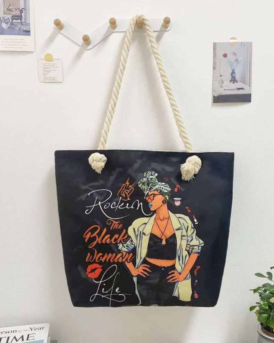 *FACIAL LARGEST CAPACITY TOTE BAG with Zip(Jean materials)...