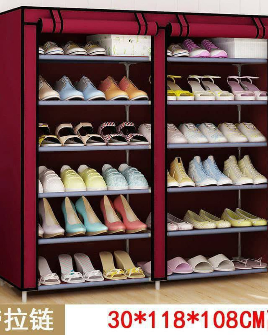 *12 STEP DOUBLE SIDE SHOE WARDROBE...