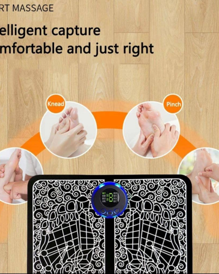 *RECHARGEABLE EMS FOOT MASSAGER
