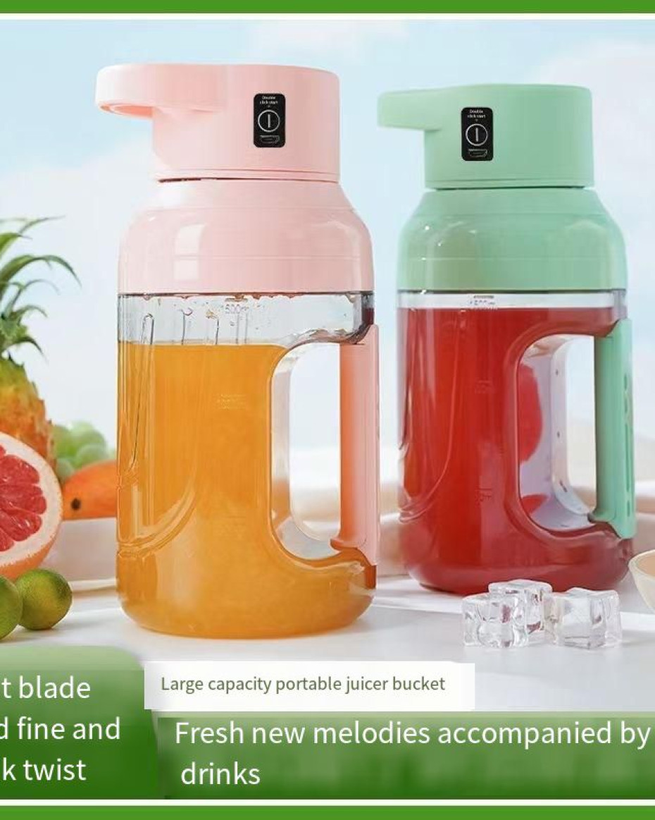 *Rechargeable Bucket Juice Extractor /Ice Crusher....:* 📌Large Capacity (1500mls)