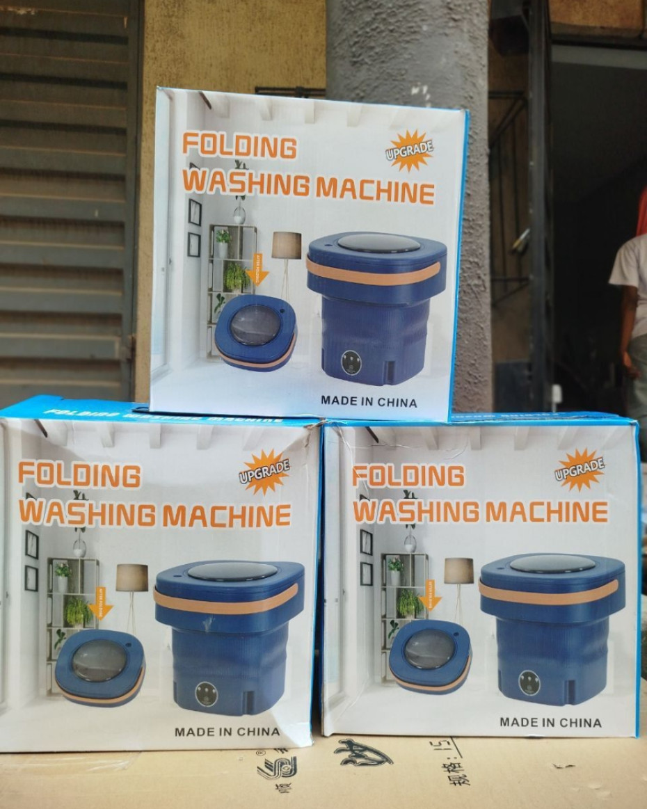 *DURABLE FOLDABLE MINI BUCKET WASHING MACHINE