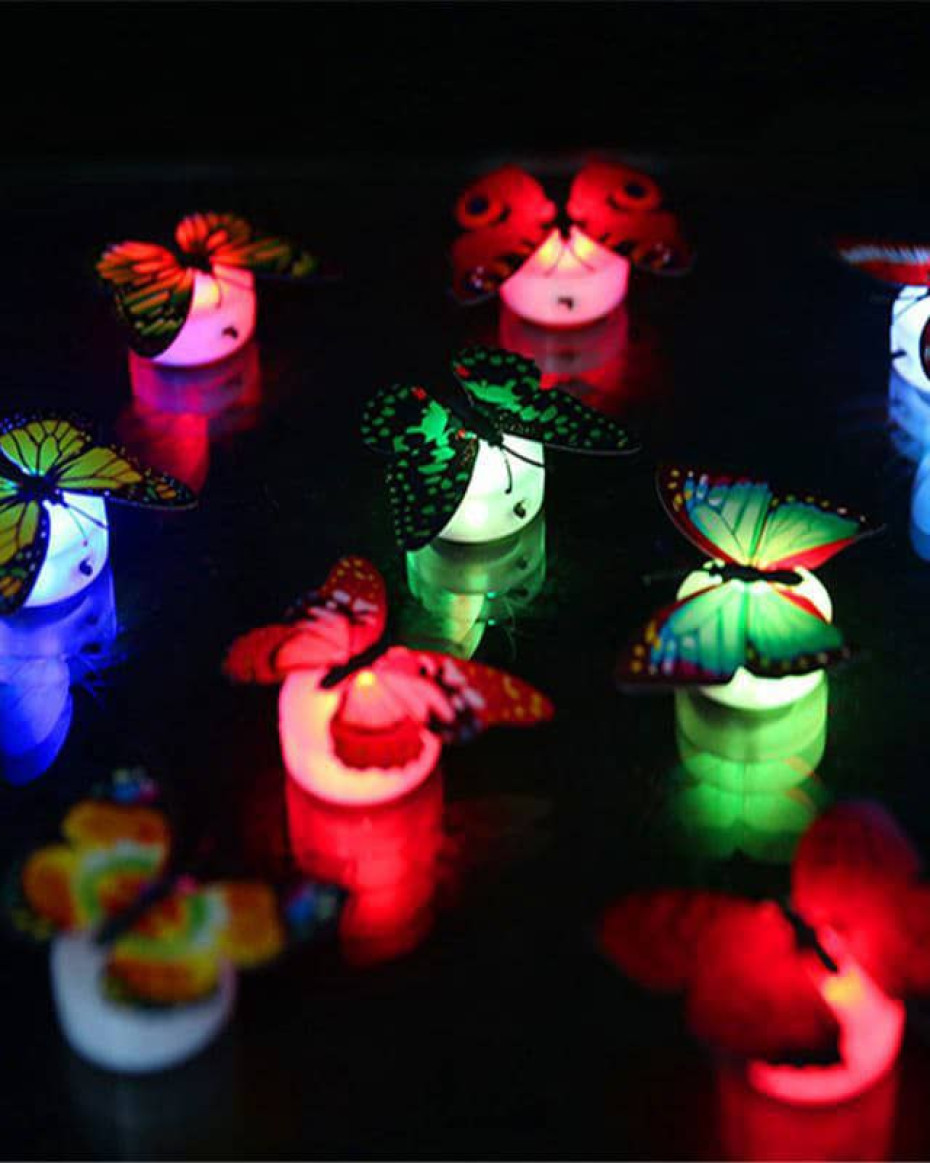 *BUTTERFLY WALL STICKER LIGHT...