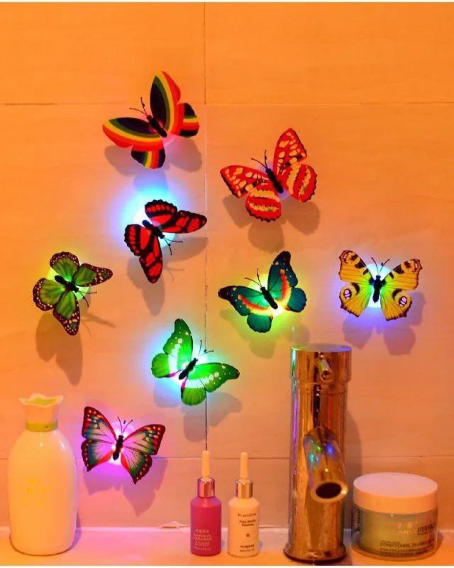 *BUTTERFLY WALL STICKER LIGHT...