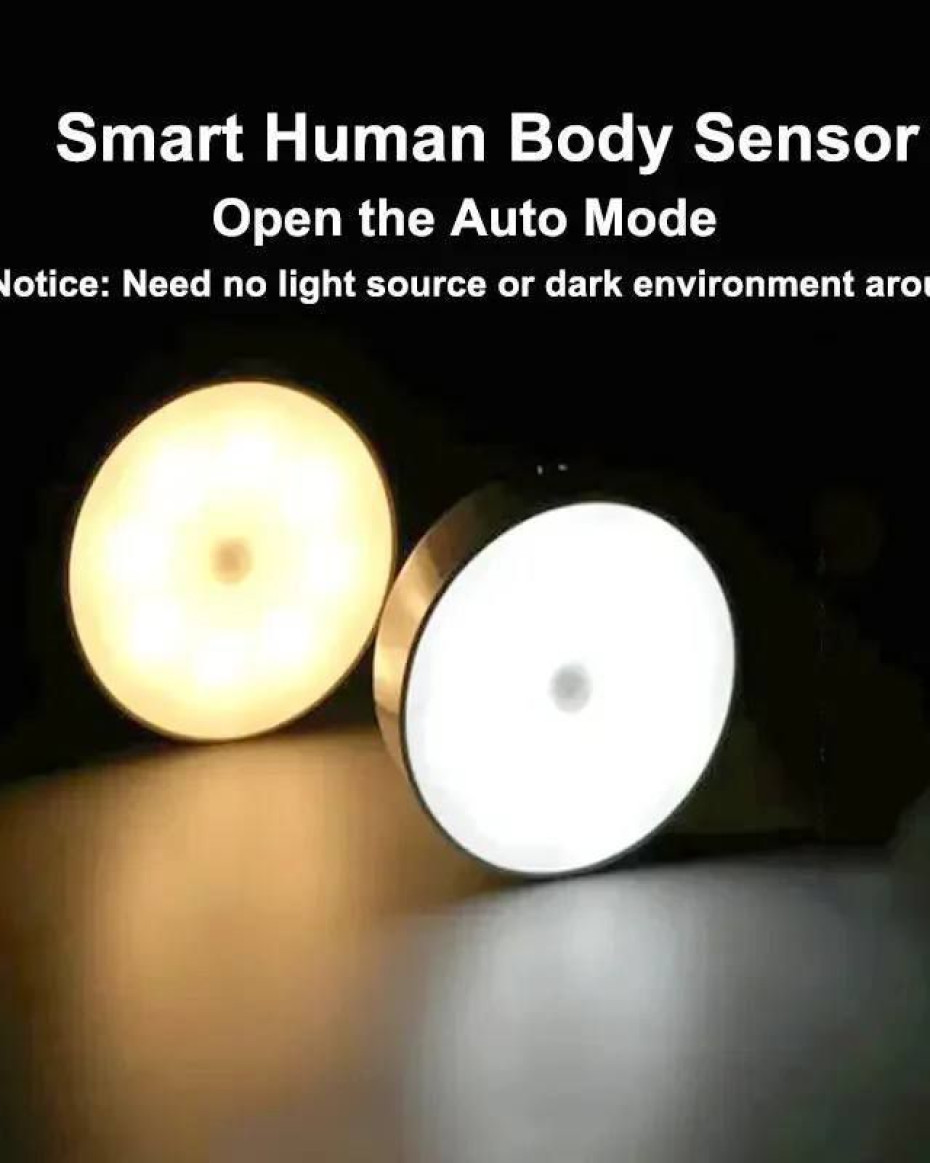 *RECHARGEABLE (SENSOR DETECTOR) BODY INDUCTION LAMP WITH SWITCH..