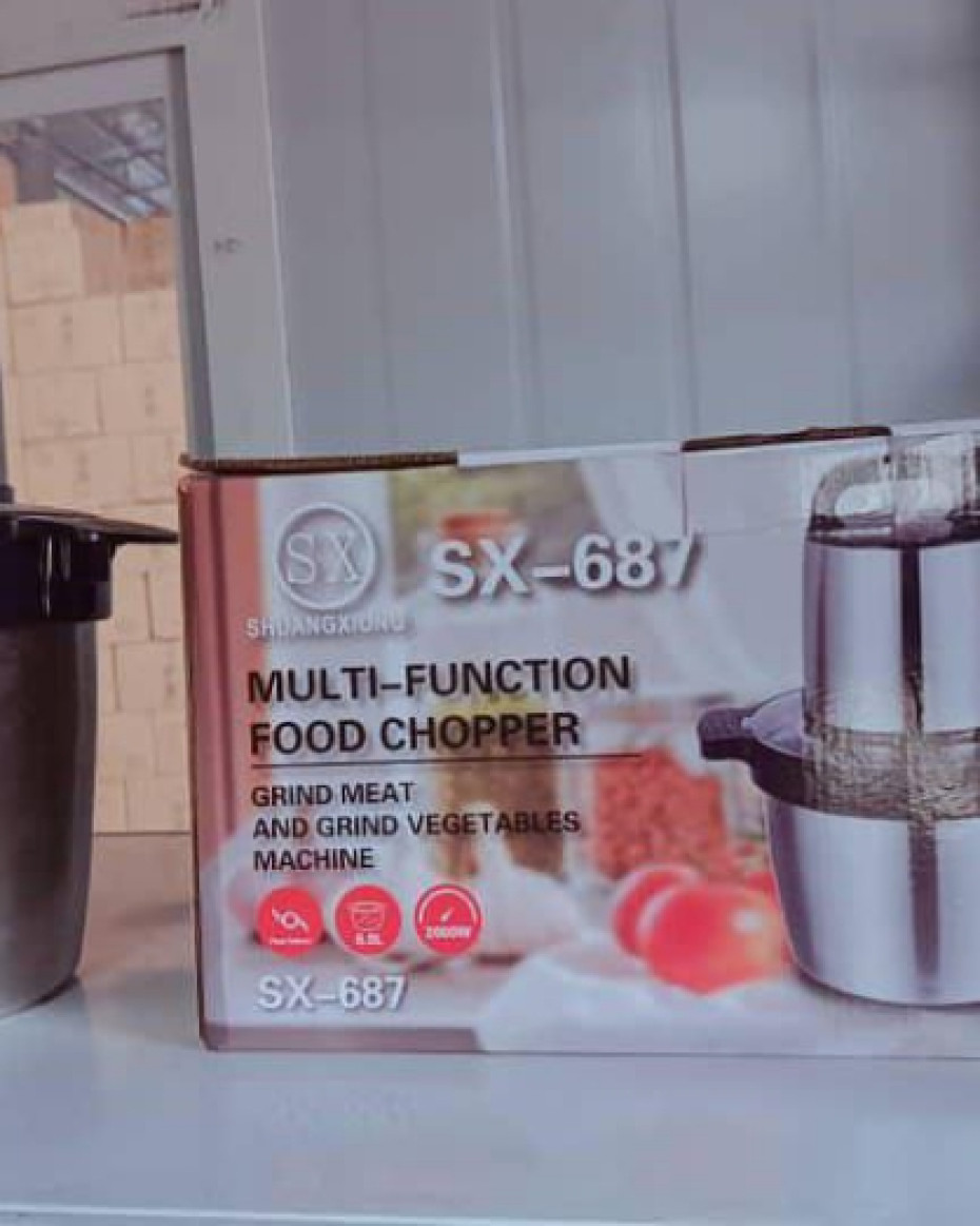 DURABLE 6LITRES SX YAM POUNDERFOOD PROCESSOR.