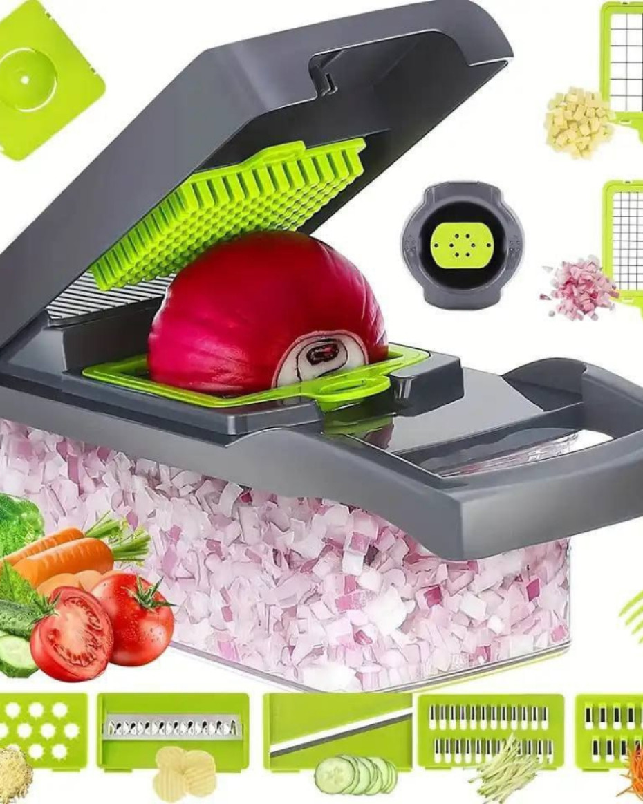 IN 1 VEGETABLE SLICERCUTTER WITH PEELER