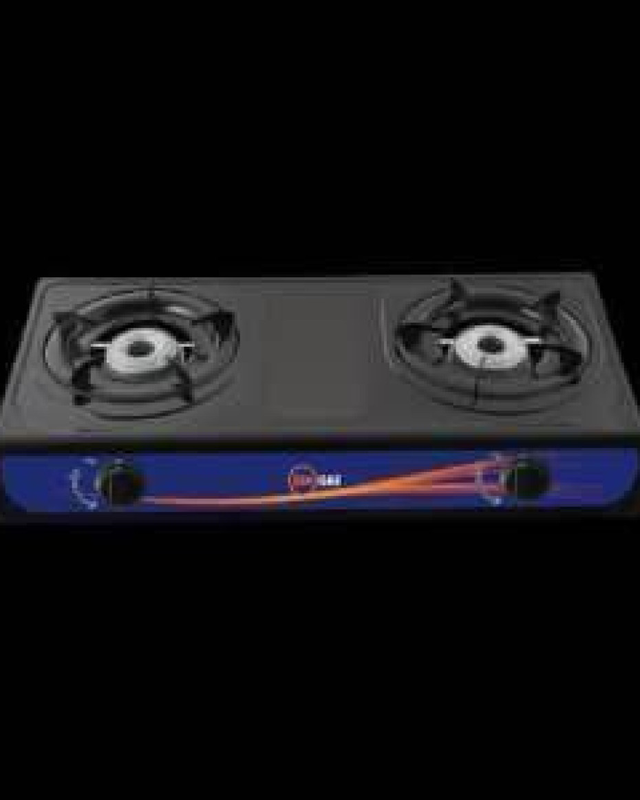 ZENGAZ QUALITY BLACK STAINLESS GAS COOKER