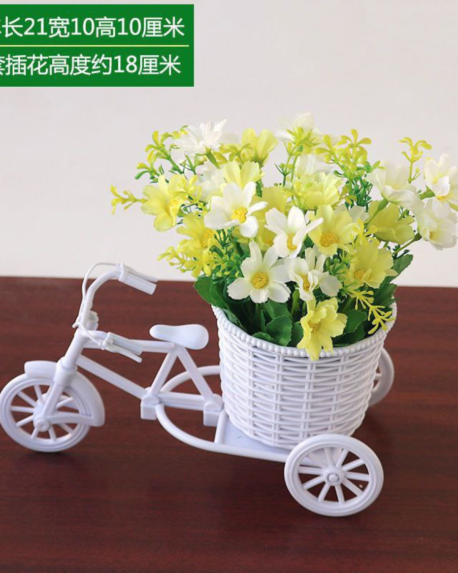 LOVETH BICYCLE POTTED PLANT HOME AND OFFICE DECOR