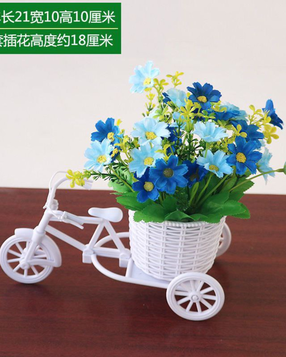 LOVETH BICYCLE POTTED PLANT HOME AND OFFICE DECOR