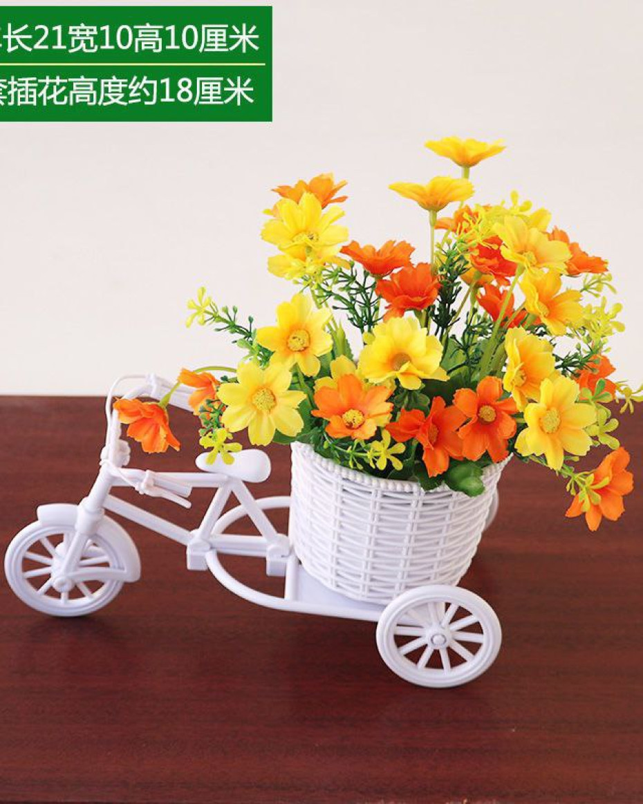 LOVETH BICYCLE POTTED PLANT HOME AND OFFICE DECOR