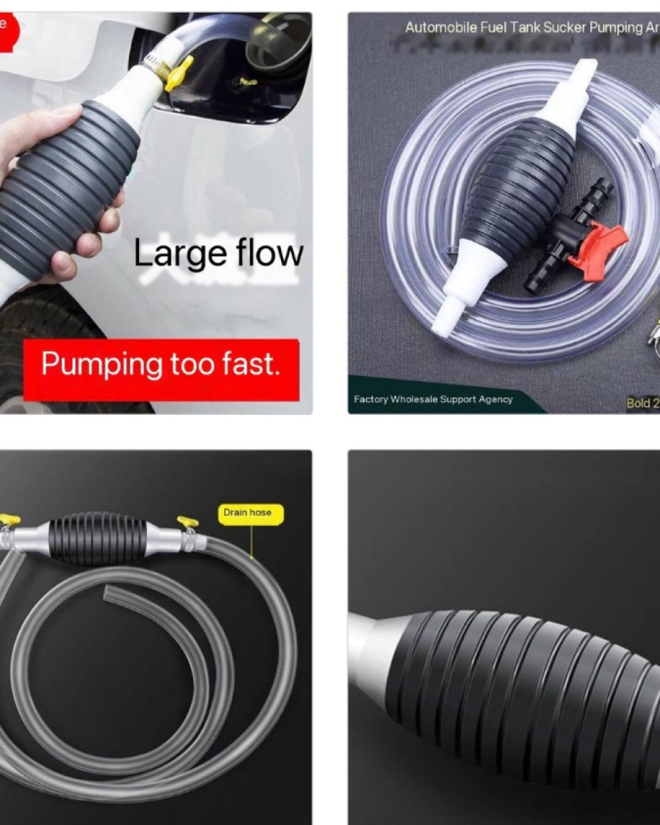 *3M SIPHON MANUAL FUEL TRANSFER PUMP (Highly effective)...