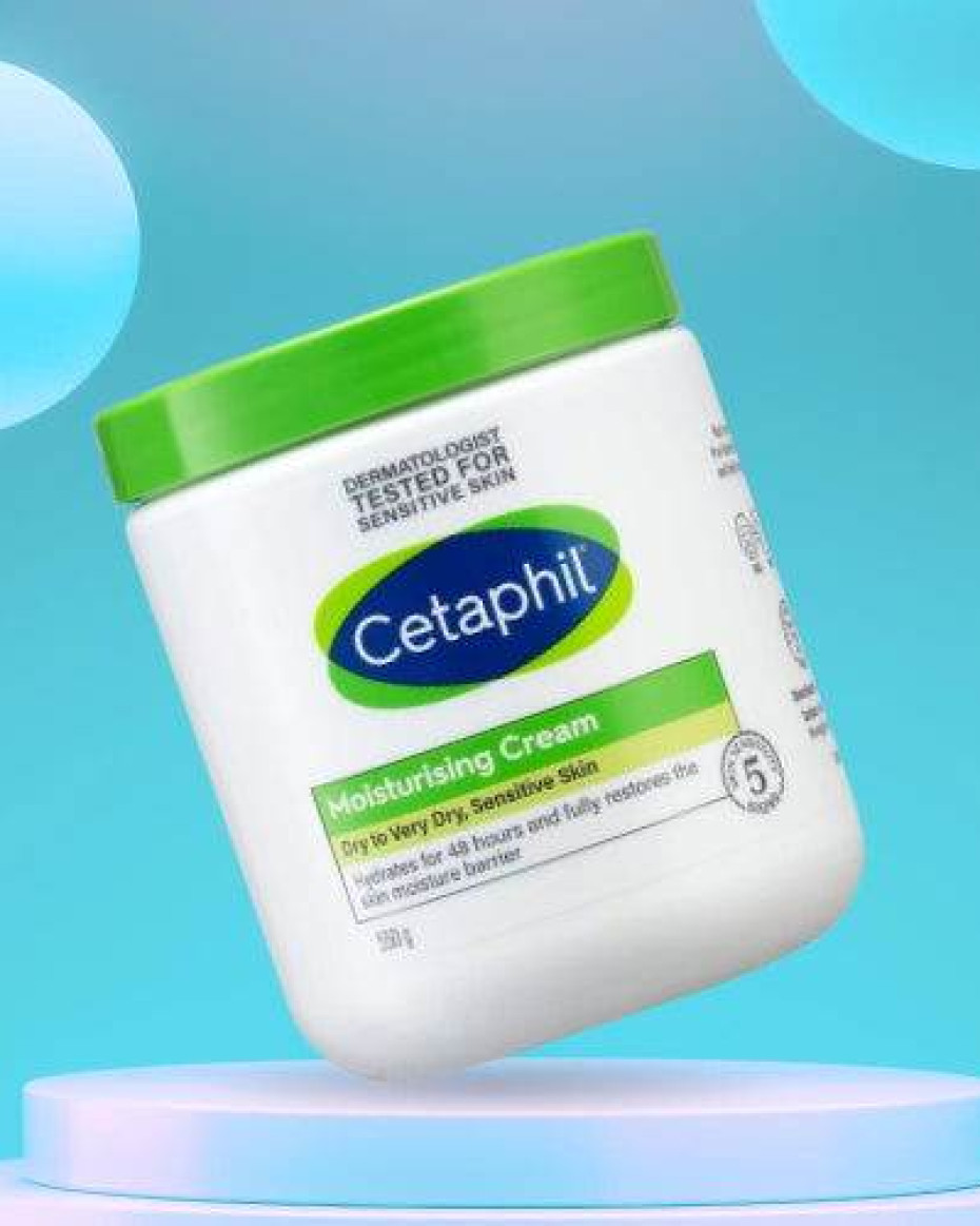 DERMATOLOGICALLY TESTED CETAPHIL MOISTURIZING FACE BODY SENSITIVE CREAM FOR DRY TO VERY DRY SKIN