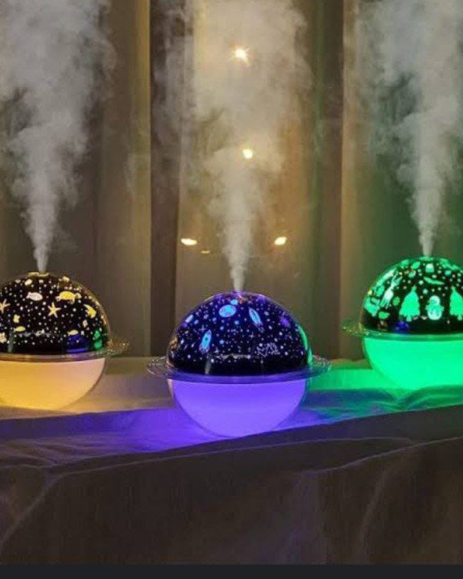 *2IN1 STARRY SKY NIGHT LIGHT PROJECTOR WITH HUMIDIFIER