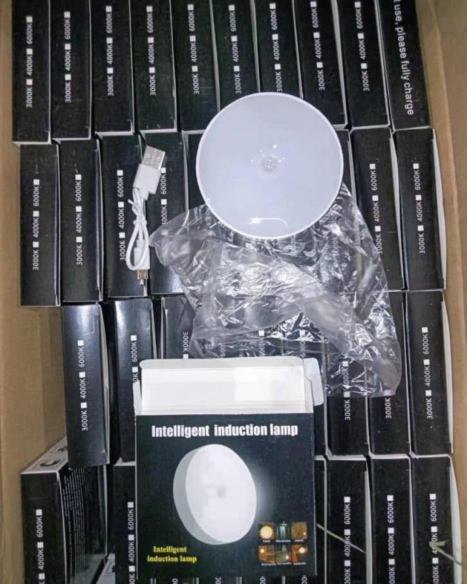 *RECHARGEABLE (SENSOR DETECTOR) BODY INDUCTION LAMP WITH SWITCH..