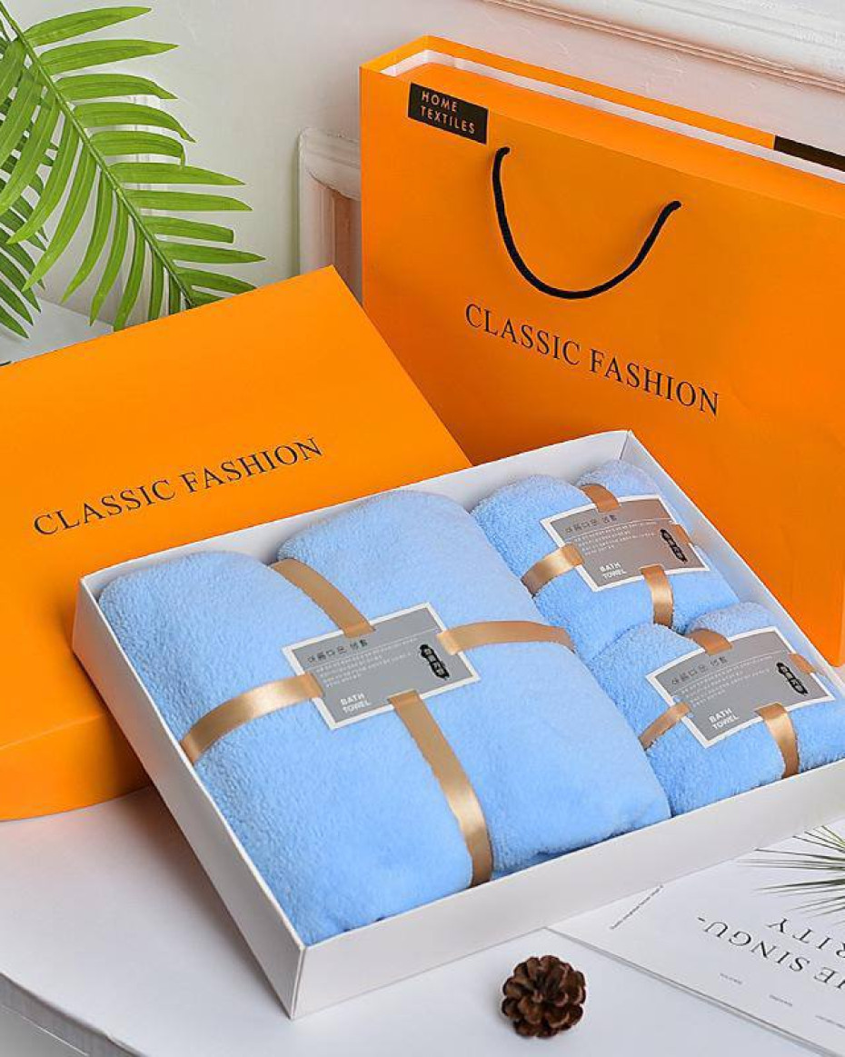 QUALITY 3IN1 GIFT SET WATER ABSORBENT TOWEL...L