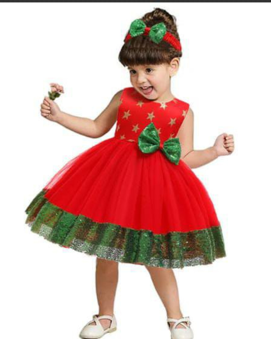 *PRINCESS ZAHRAH EXQUISITE BALL GOWN WITH SEQUENCE BOW & HEAD BAND*
