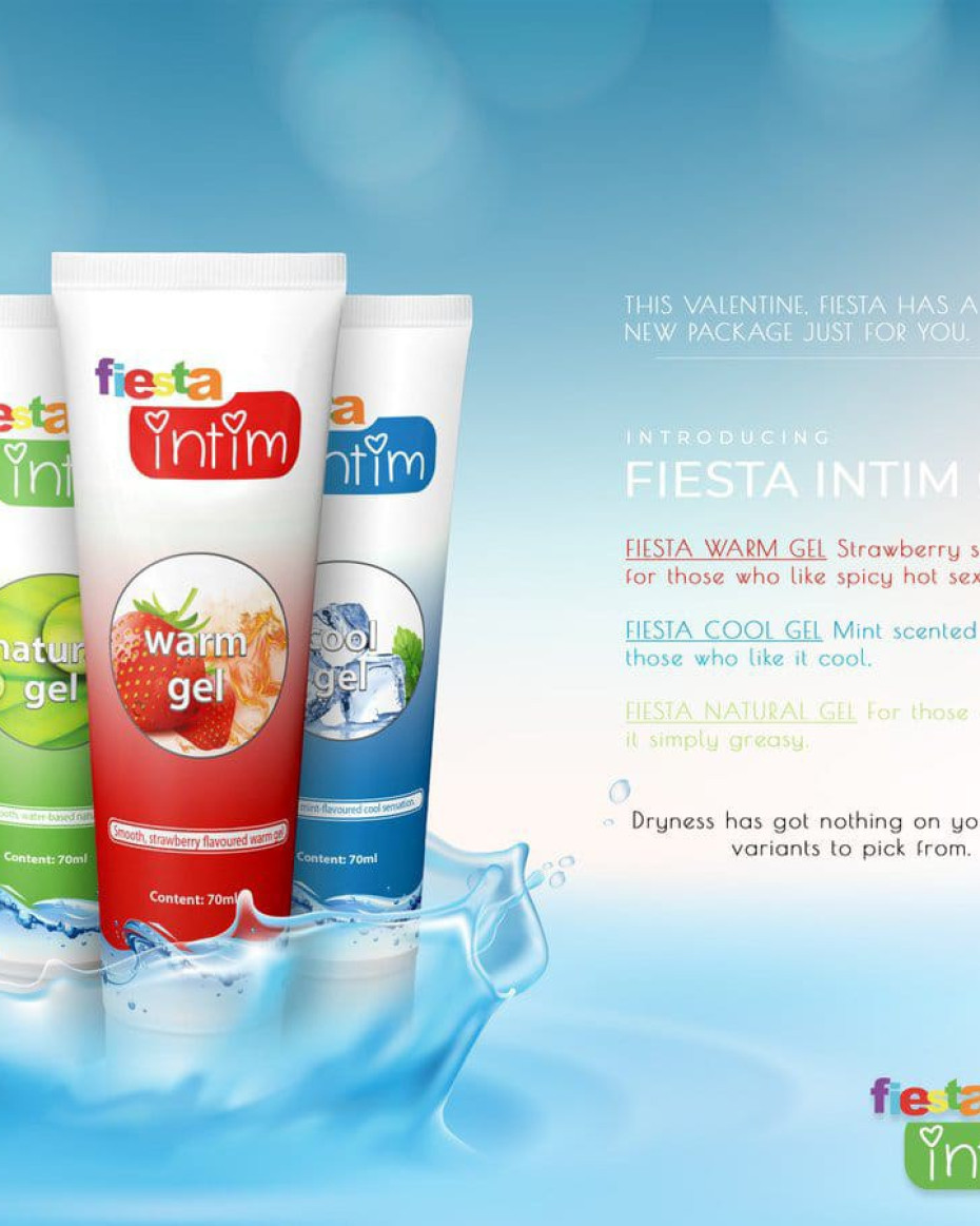 *Dryness control Fiesta Intim cool gel..