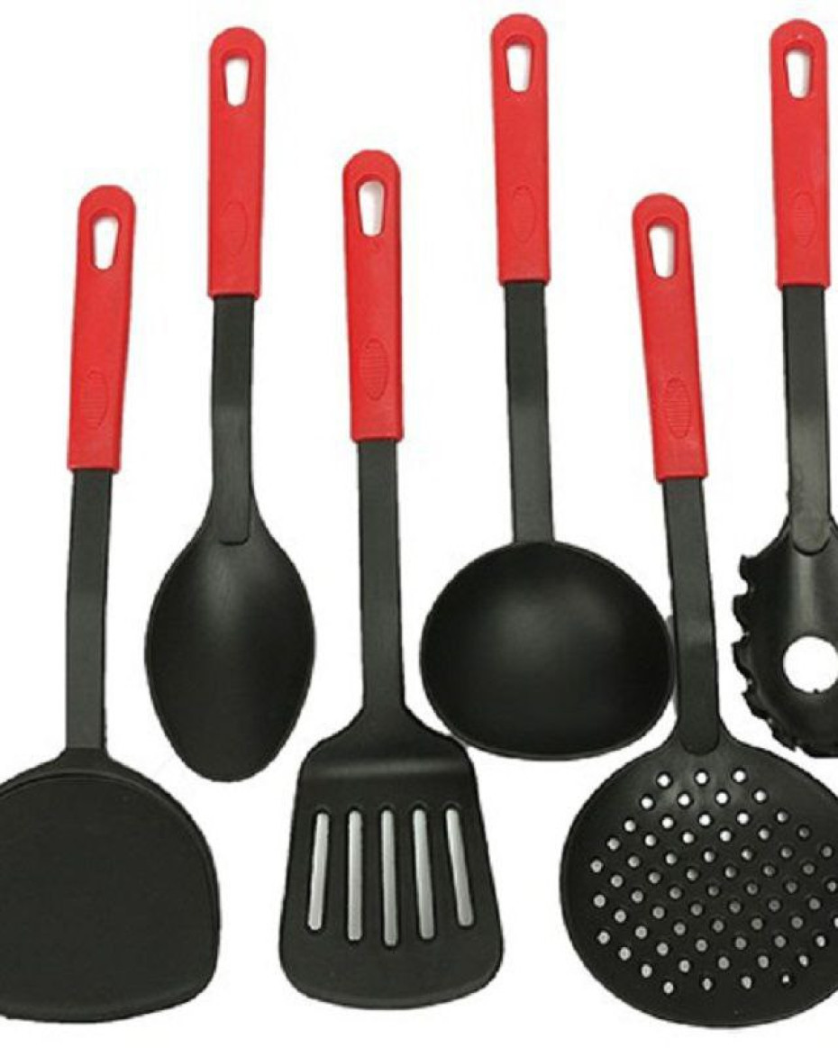 *COLOURFUL NON-STICK SPOON SET