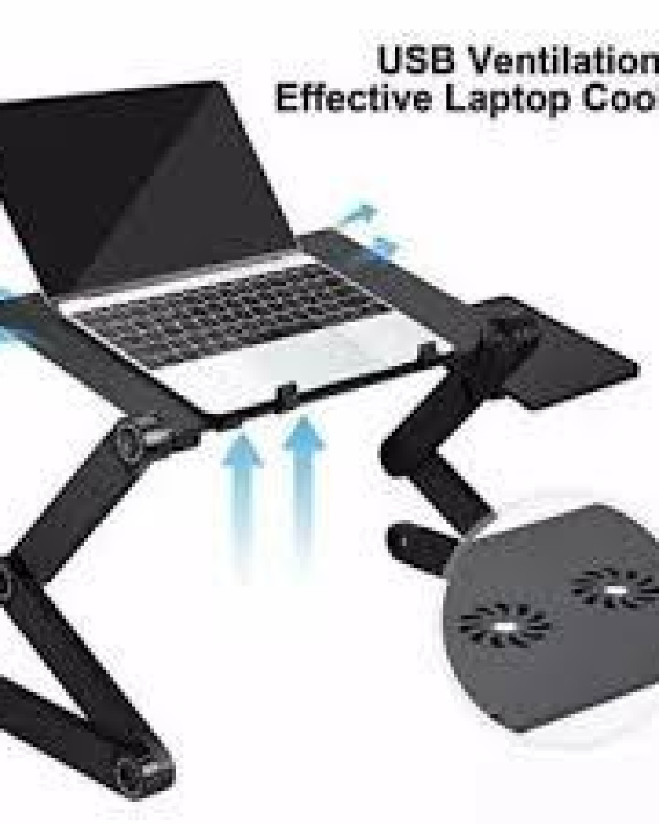 *Air Ventilated T9 Metal Laptop table
