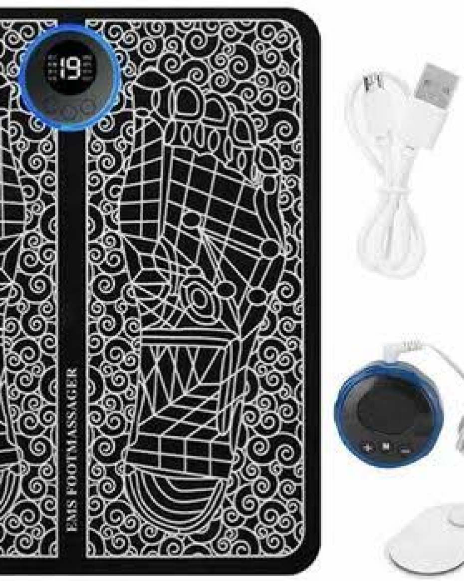 RECHARGEABLE EMS FOOT MASSAGER WITHOUT REMOTE CONTROL