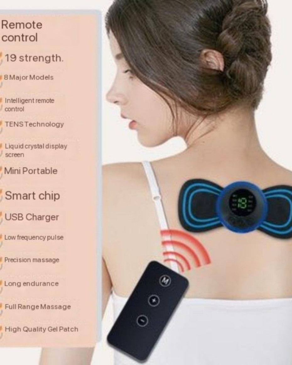 *RECHARGEABLE PORTABLE FULL BODY PULSE/CERVICAL MASSAGER* Help soothes all body parts