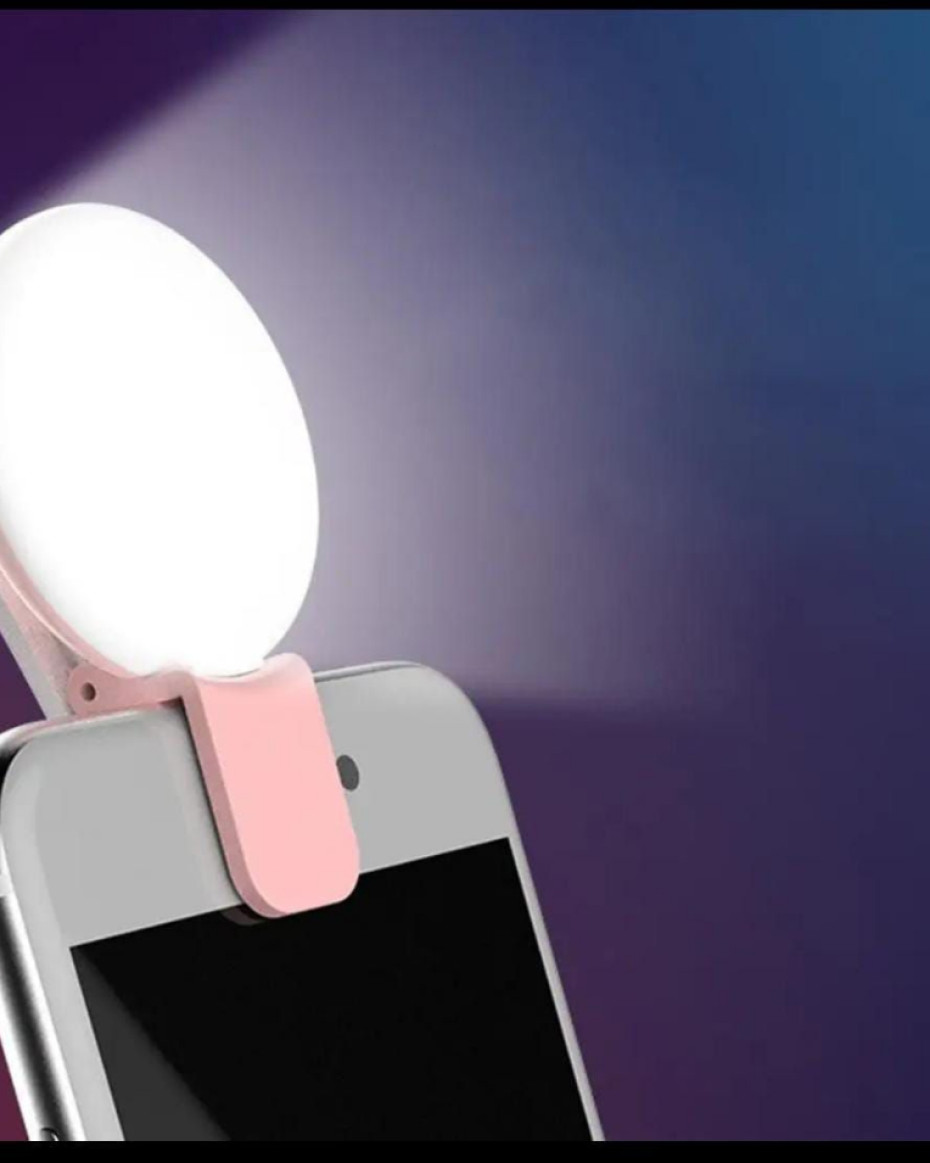 *NEW DESIGN...RING FILLED MINI SELFIE RINGLIGHT-