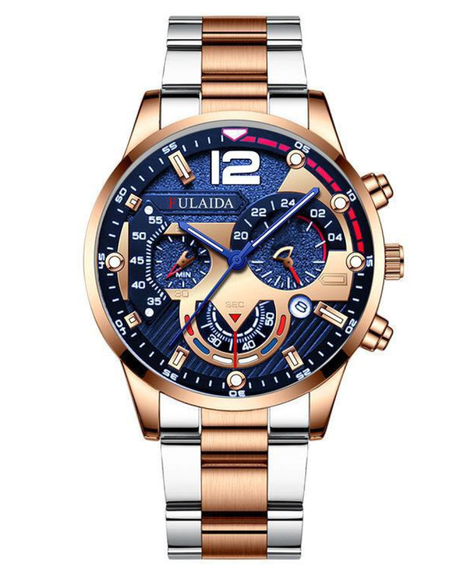 *UNIQUE FULAIDA FLAT BRACELET WRISTWATCH