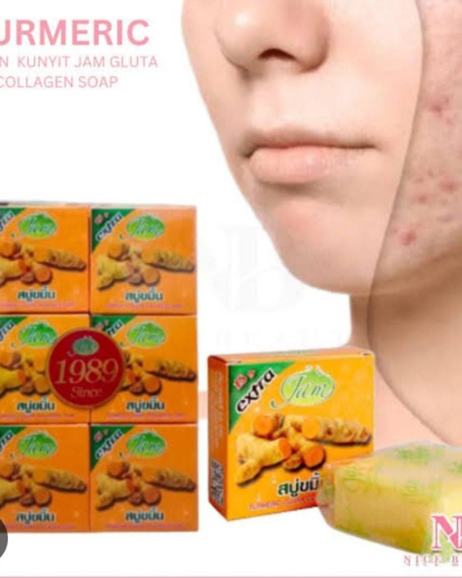 *ORIGINAL JAM THAILAND TURMERIC HANDMADE SOAP