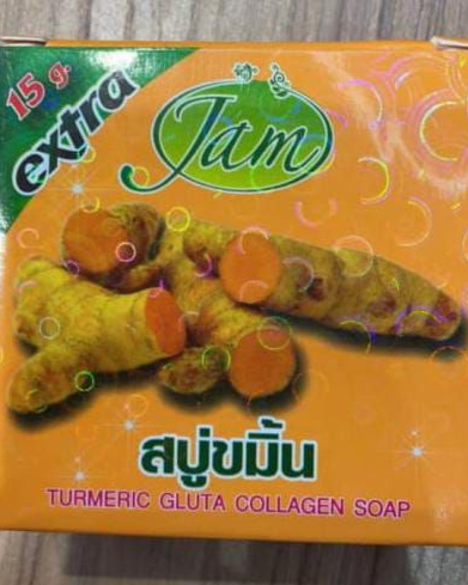 *ORIGINAL JAM THAILAND TURMERIC HANDMADE SOAP