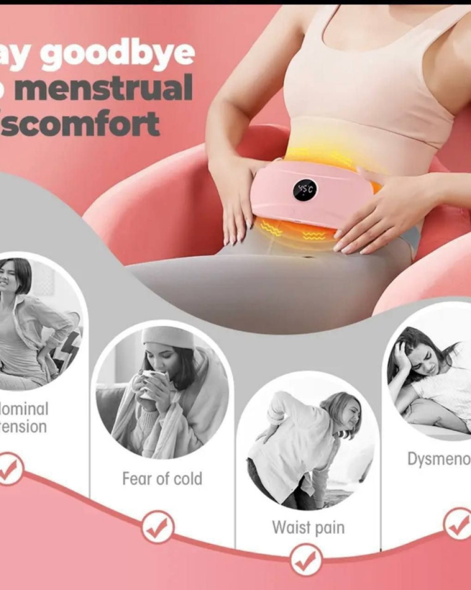 *Original Menstrual massage relief belt