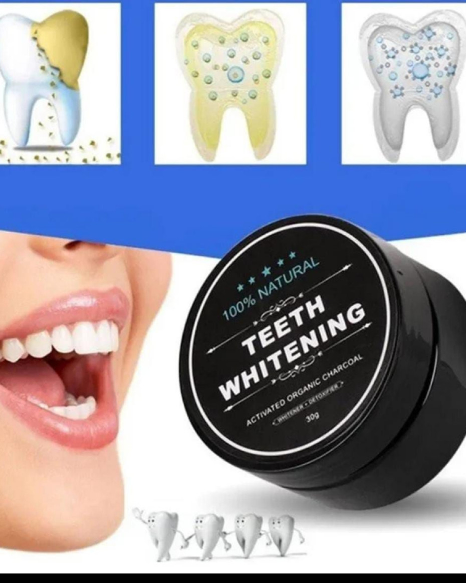 *EFFECTIVE MIRACLE TEETH WHITENING POWDER