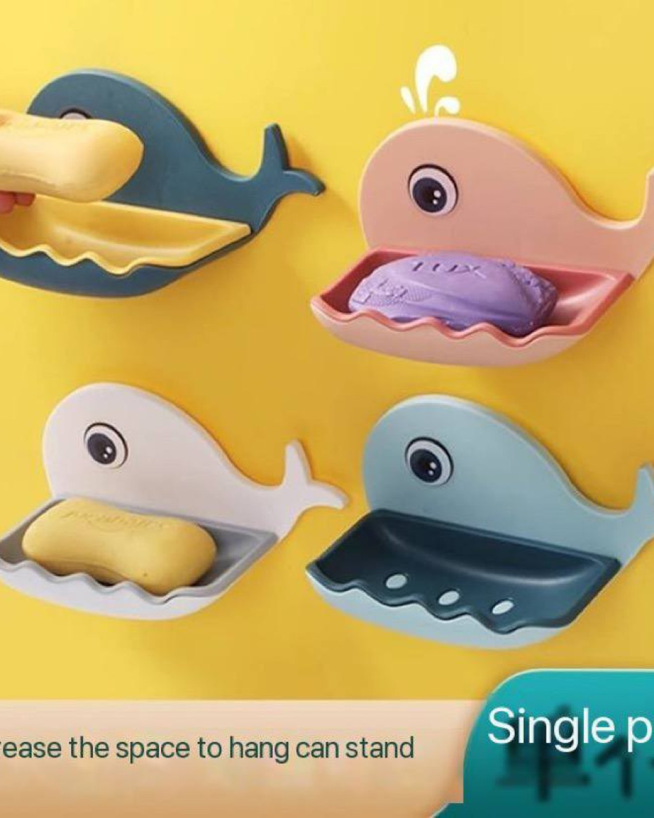 *FISH SHAPE WALL SUCTION SOAP HOLDER…