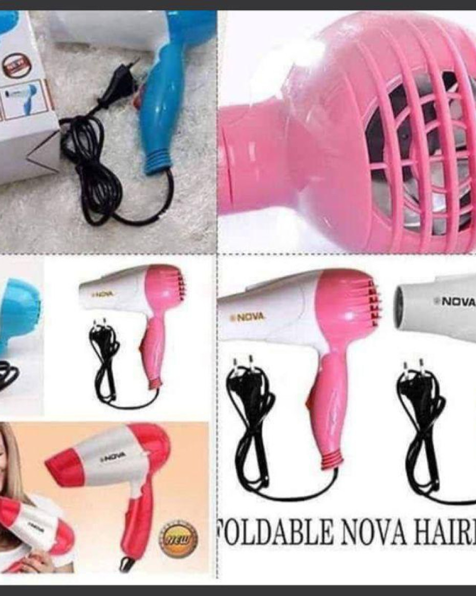 *1000W FOLDABLE MINI HAIR DRYER