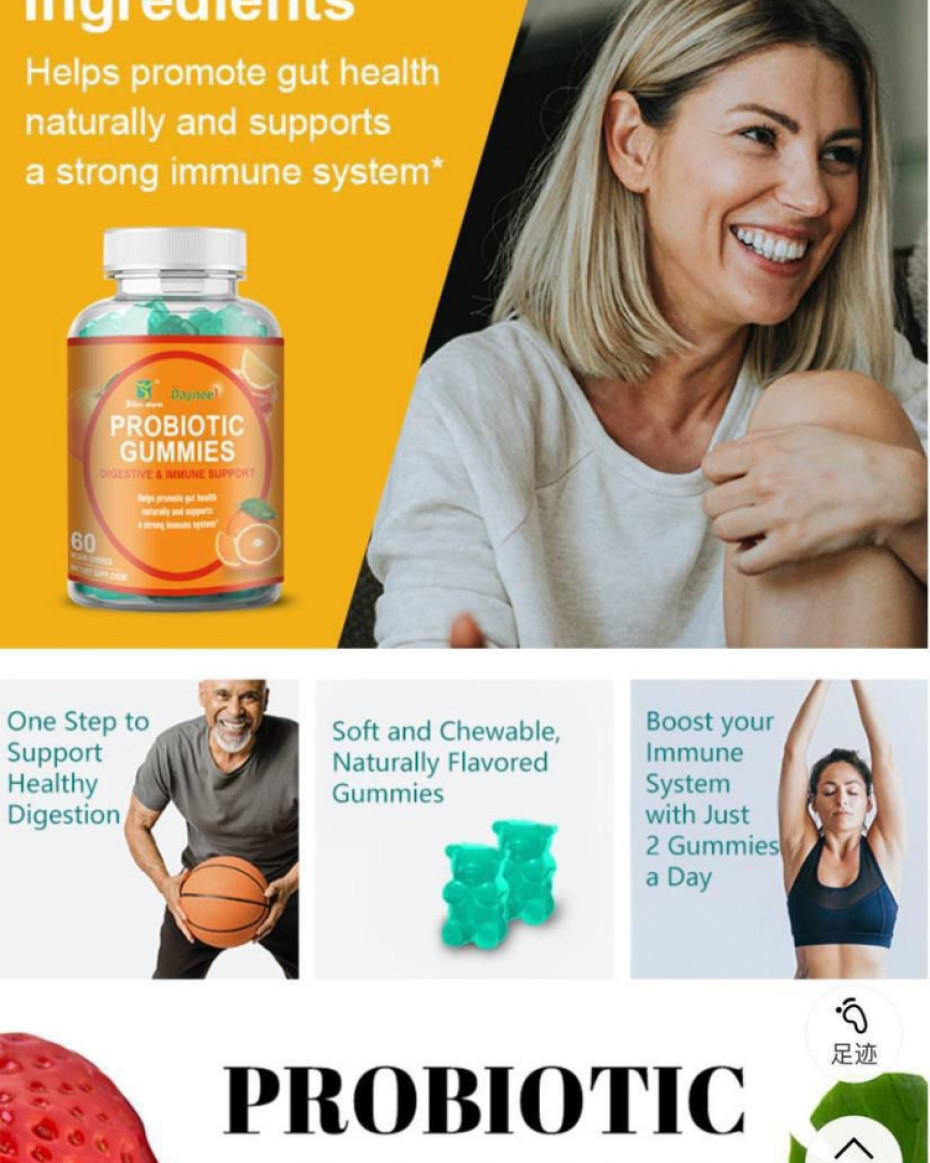 *PRO BIOTIC GUMMIES(60pcs gummies)...