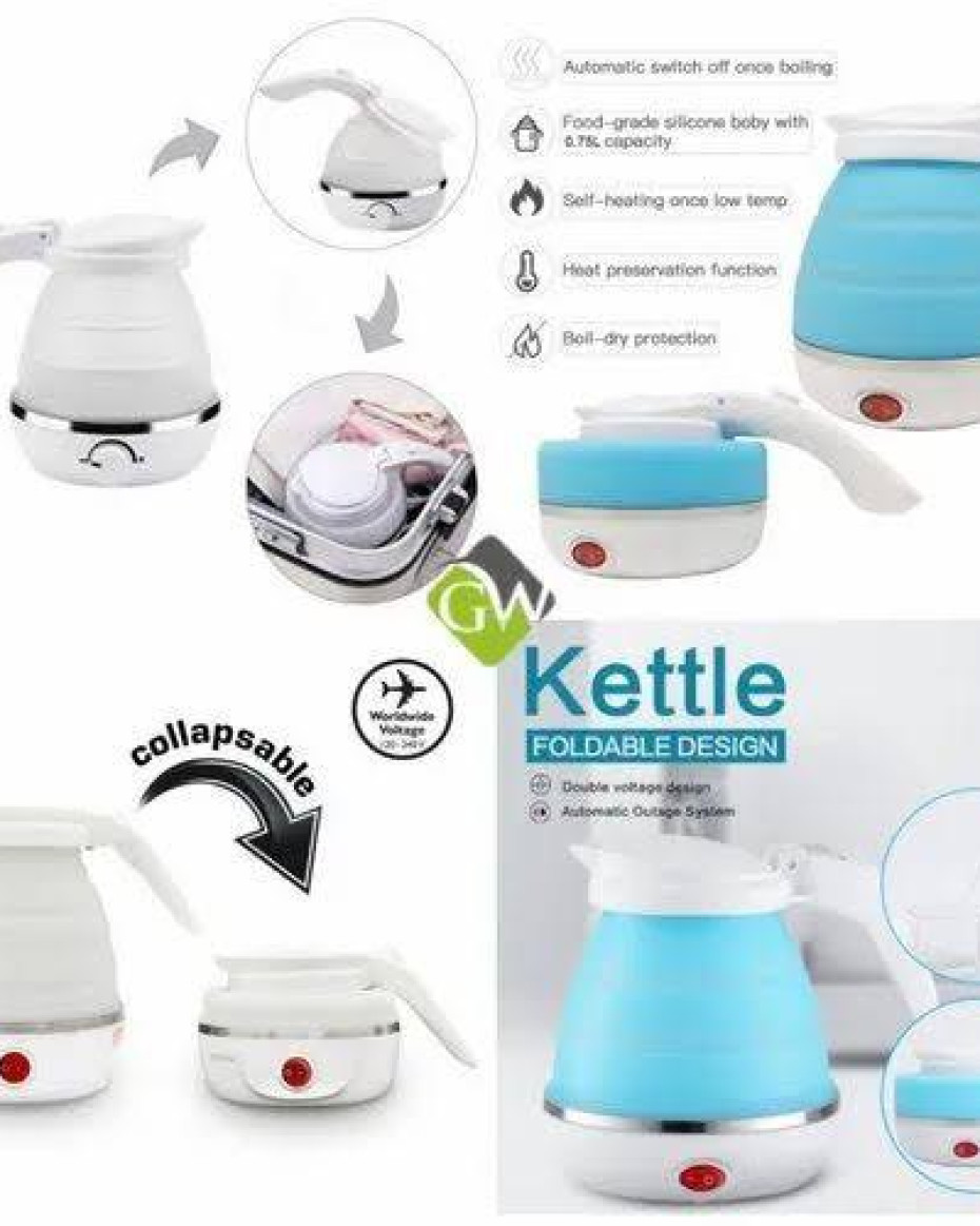 *SILICON COLLAPSIBLE ELECTRIC JUG OR KETTLE...