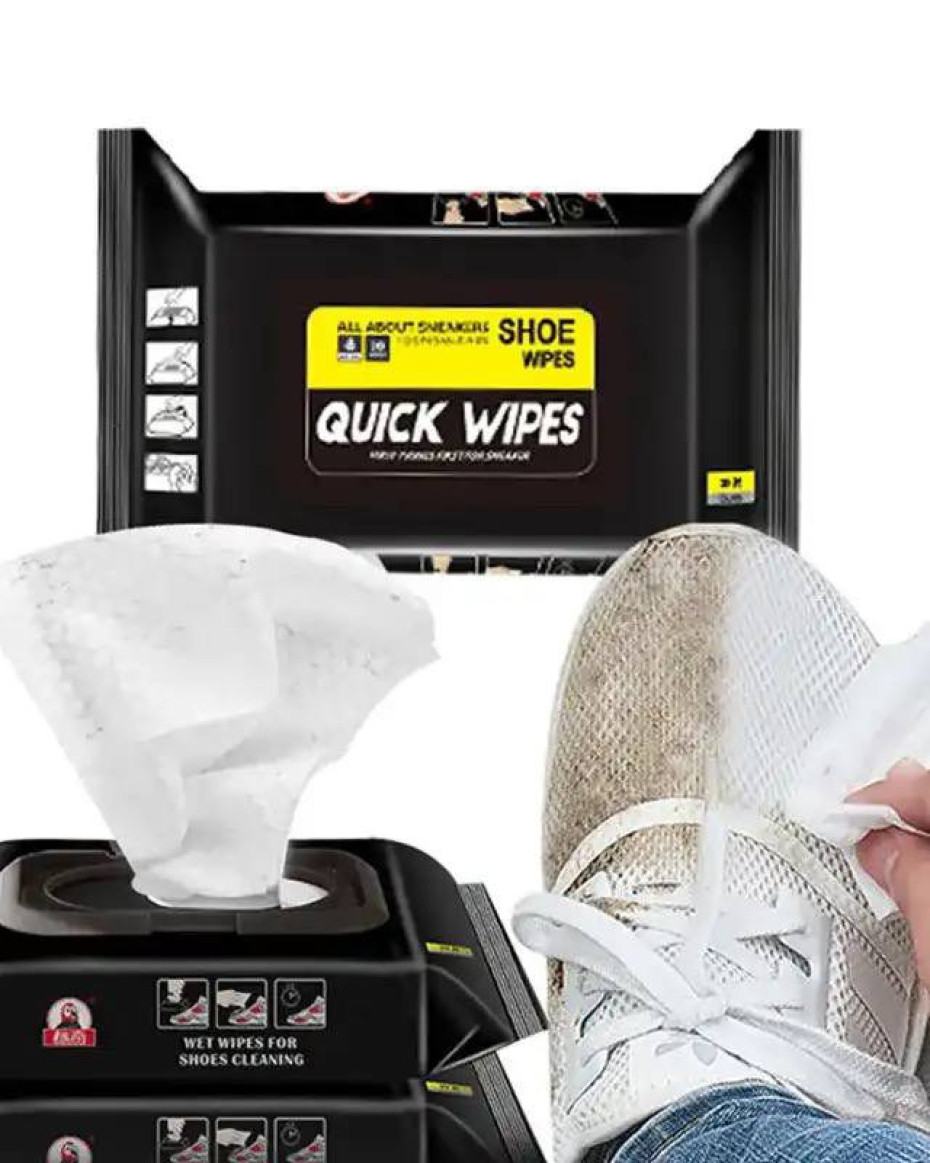 *EFFECTIVE SHOE & SNEAKERS WIPES BY 80PCS...