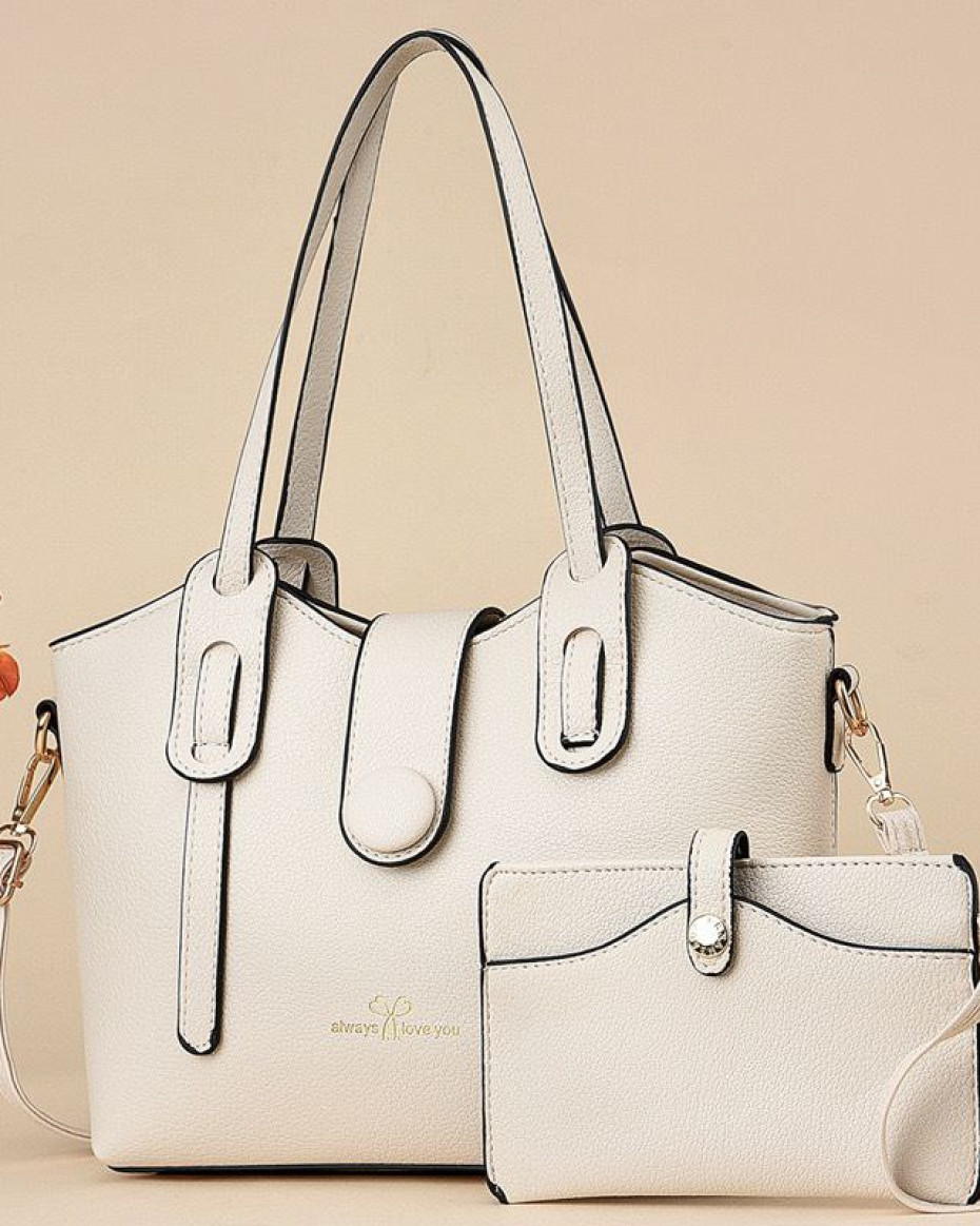 *2IN1 STOCK LEATHER ALWAYS LOVE CROC SKIN LEATHER BAG.