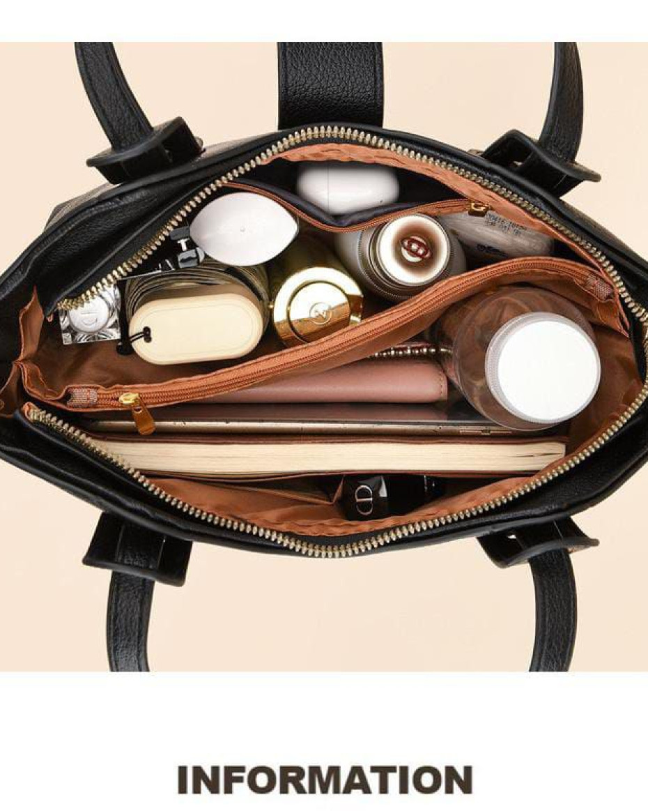 *2IN1 STOCK LEATHER ALWAYS LOVE CROC SKIN LEATHER BAG.