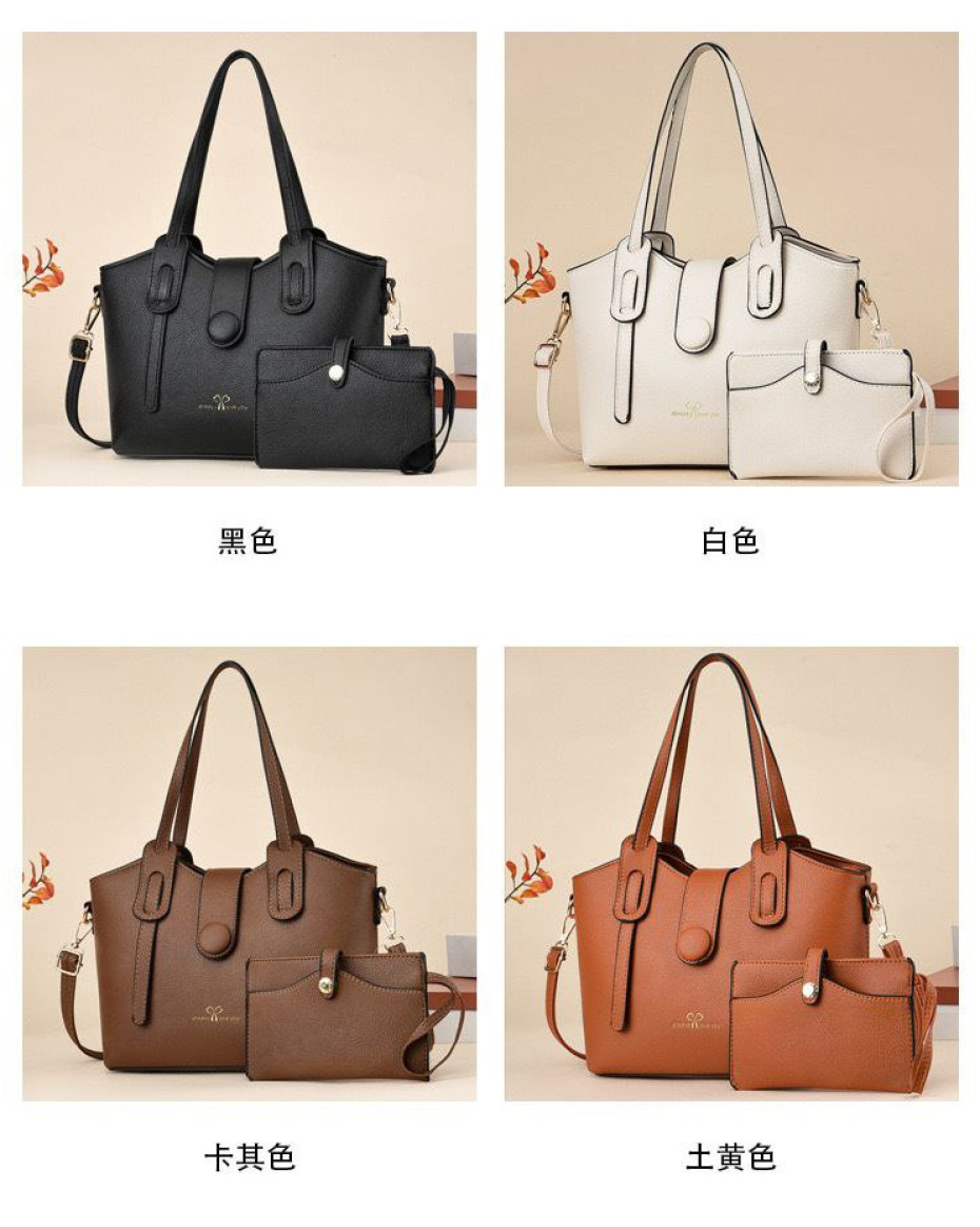 *2IN1 STOCK LEATHER ALWAYS LOVE CROC SKIN LEATHER BAG.