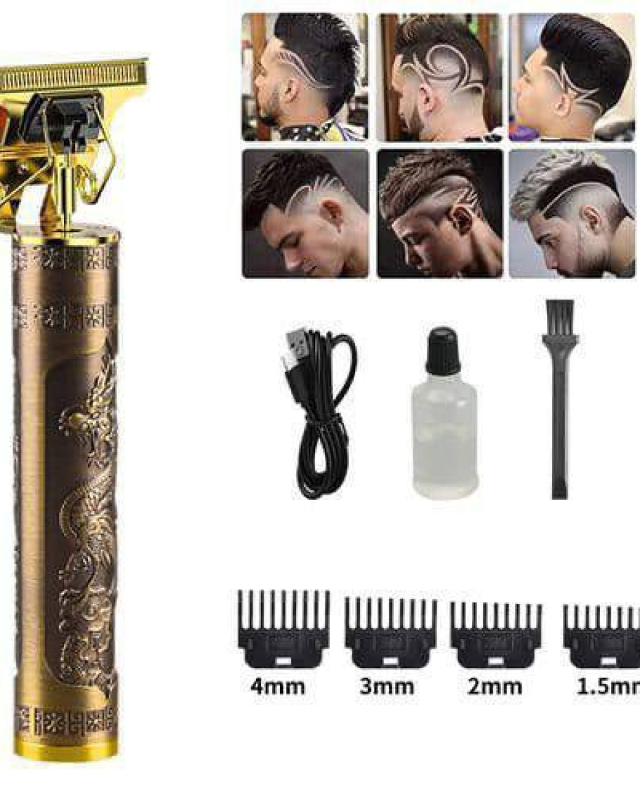 PROFESSIONAL RECHARGEABLE GOLD CLIPPERS.