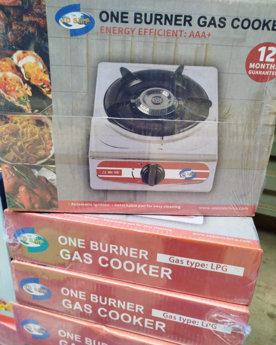 *SINGLE FACE BURNER SMP AUTOMATIC IGNITION GAS COOKER.