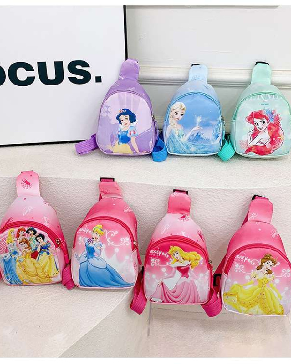 DISNEY CARTOON CHARACTERS CROSSBODY KIDDIES GIRLS MINI UNISEX BAG