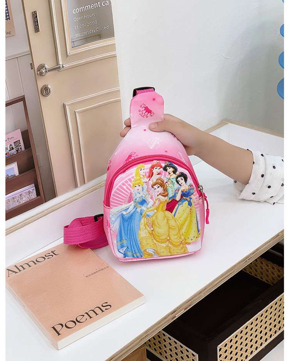 DISNEY CARTOON CHARACTERS CROSSBODY KIDDIES GIRLS MINI UNISEX BAG