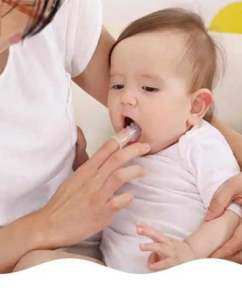 *Hygienic Baby Silicone Finger Brush