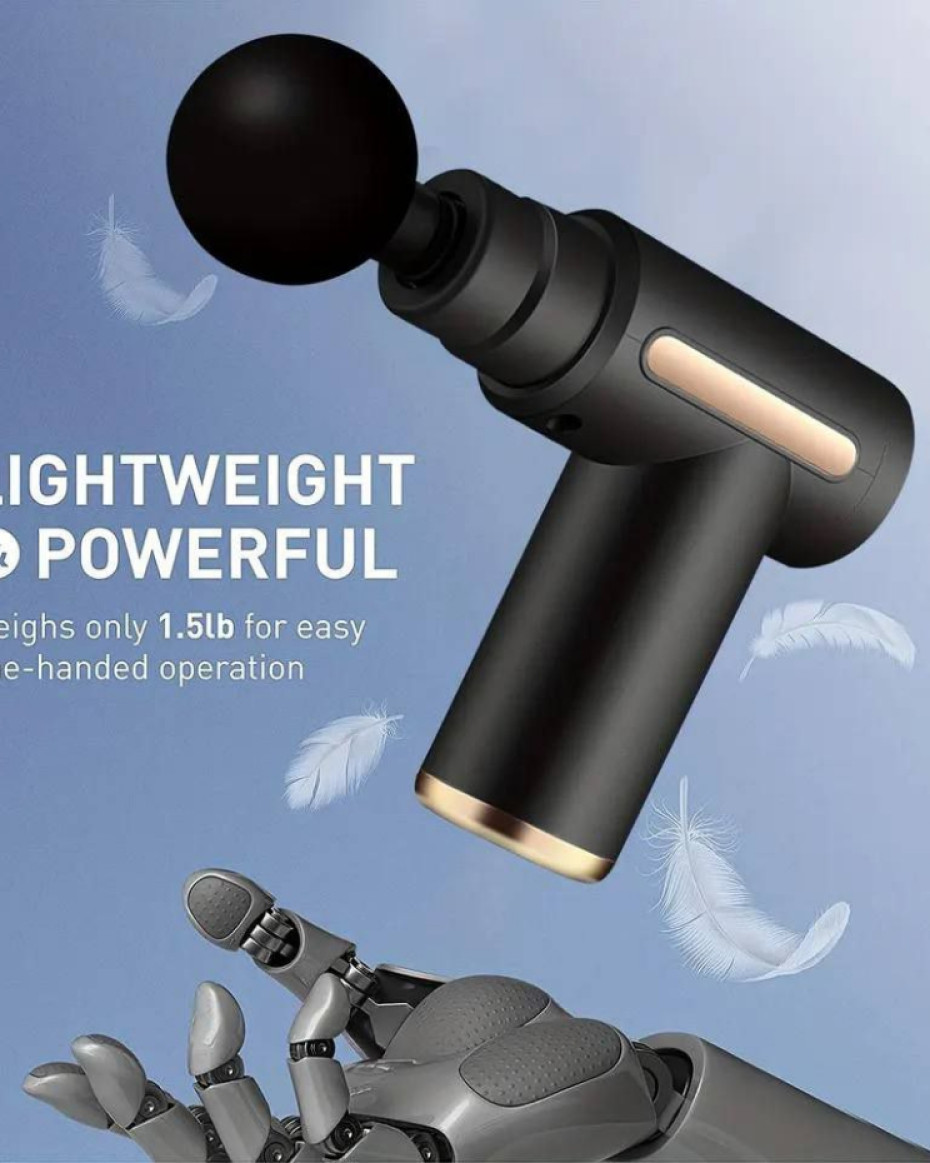 *FASCIAL GUN DEEP MUSCLE MASSAGER