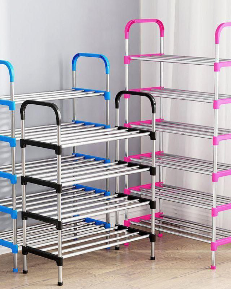 *6 STEP STRONG SHOE RACK IN COLOR CARTON