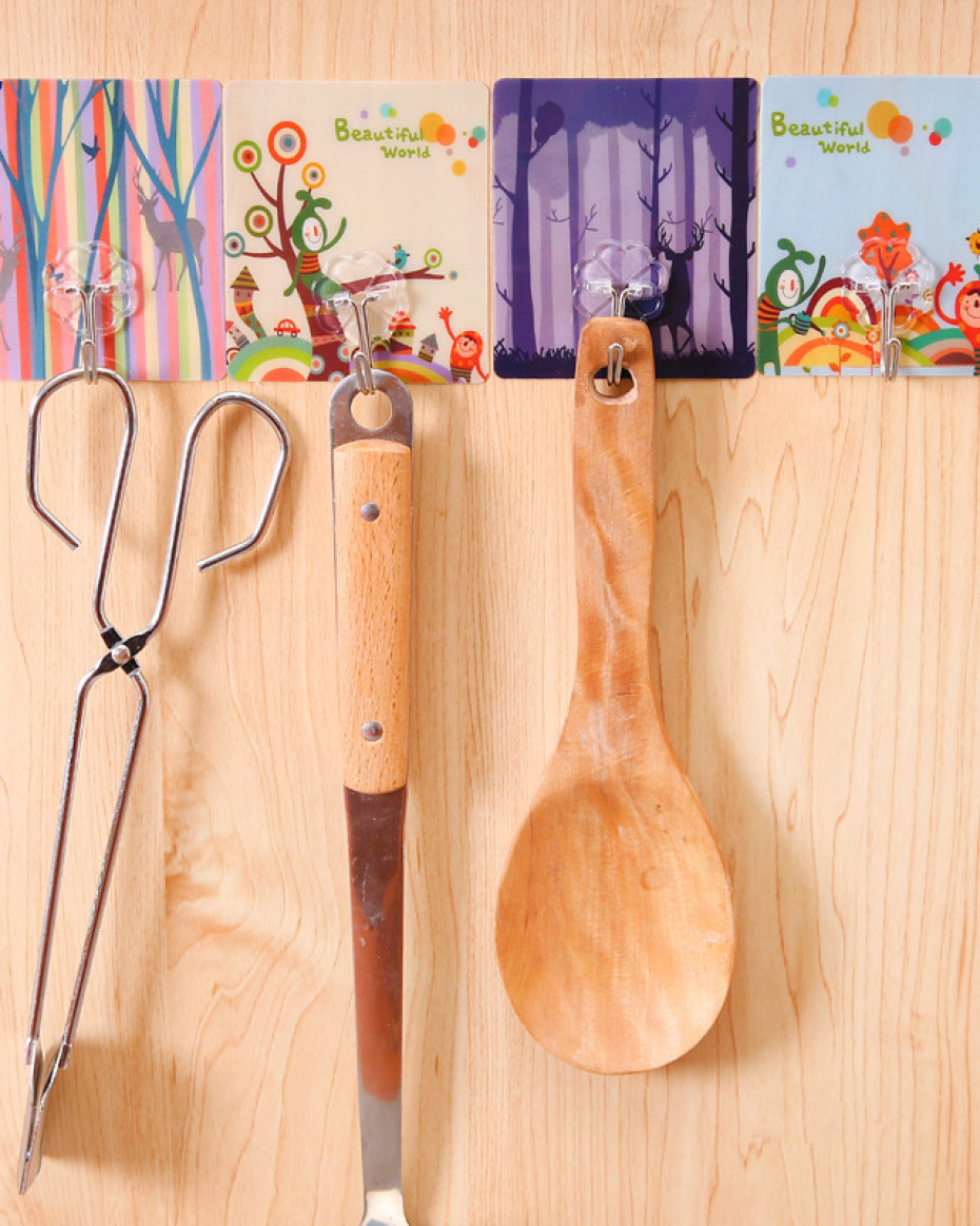 *Big size patterned wall hook Per Dozen