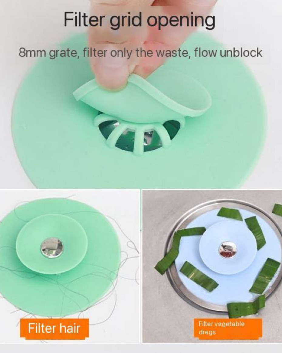 *SILICON ANTI CLOG SINK PROTECTOR