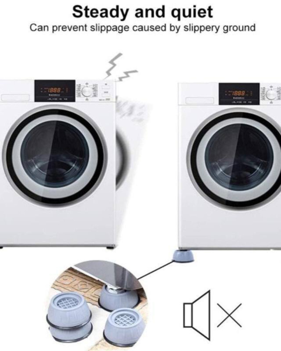 *UNBREAKABLE SHOCK PAD FOR CHAIR/FRIDGE/MACHINE (Shockproof & mute cushion up to prevent moisture)•••