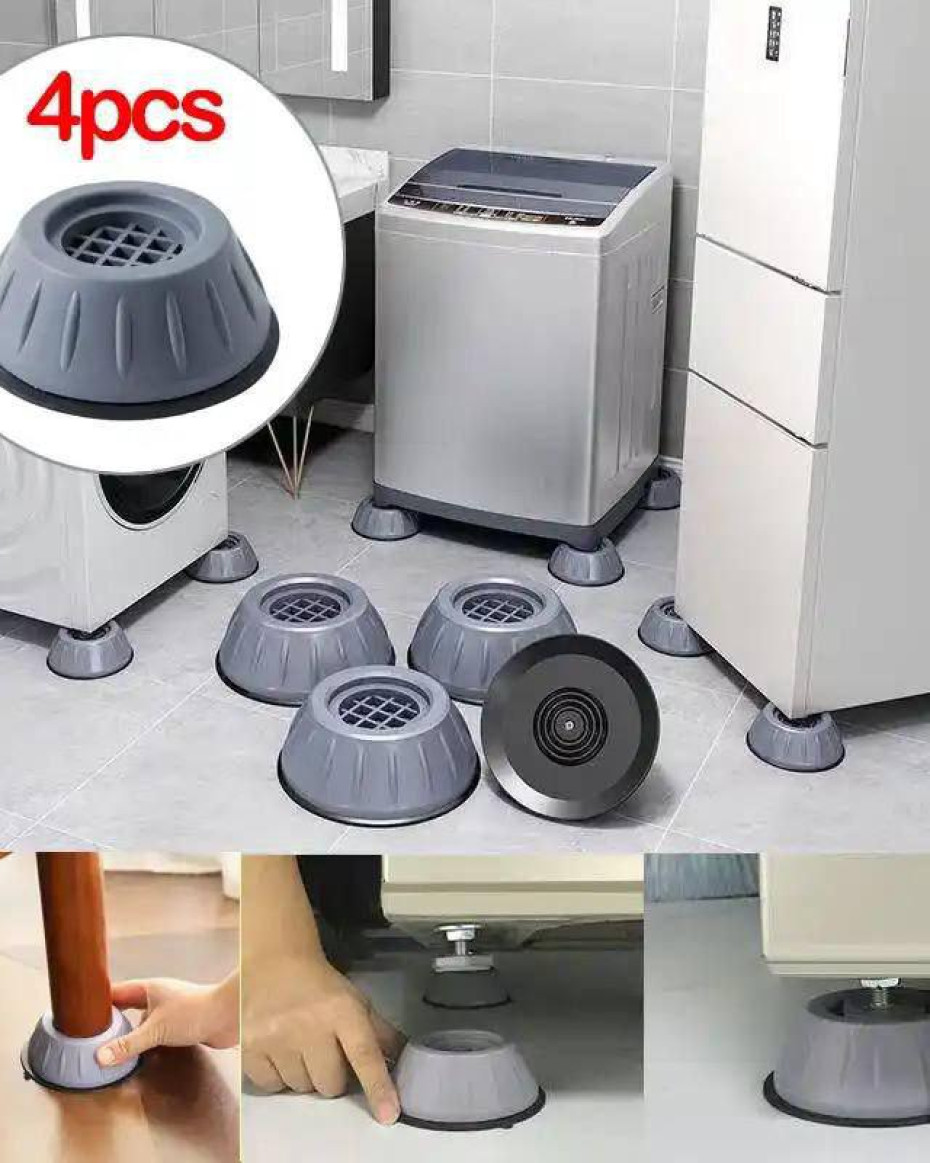 *UNBREAKABLE SHOCK PAD FOR CHAIR/FRIDGE/MACHINE (Shockproof & mute cushion up to prevent moisture)•••